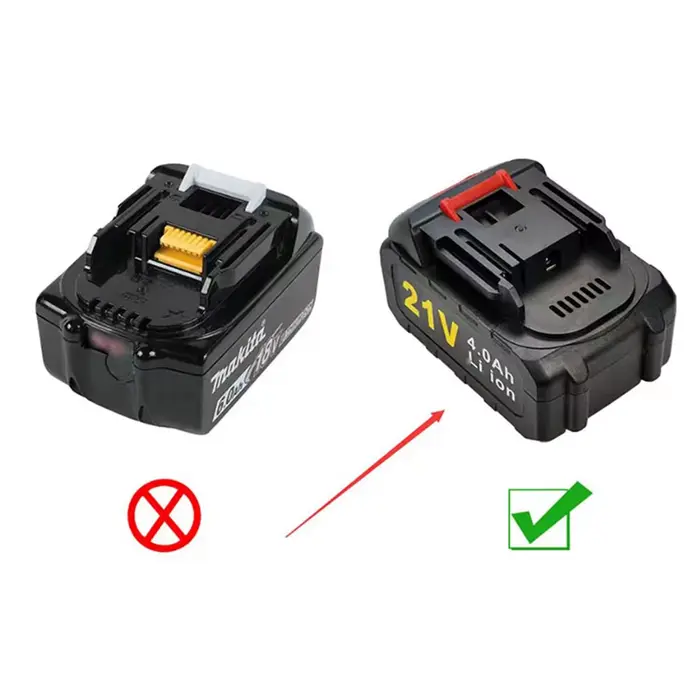 Chargeur de batterie de remplacement EU/US/UK pour Makita 18V 21V Li-Ion BL1420 BL1415 BL1815 BL1830 BL1840 BL1860, perceuse électrique et meuleuse