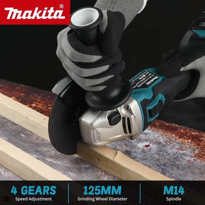 Meuleuse multifonction Makita DGA506 : coupe l'acier