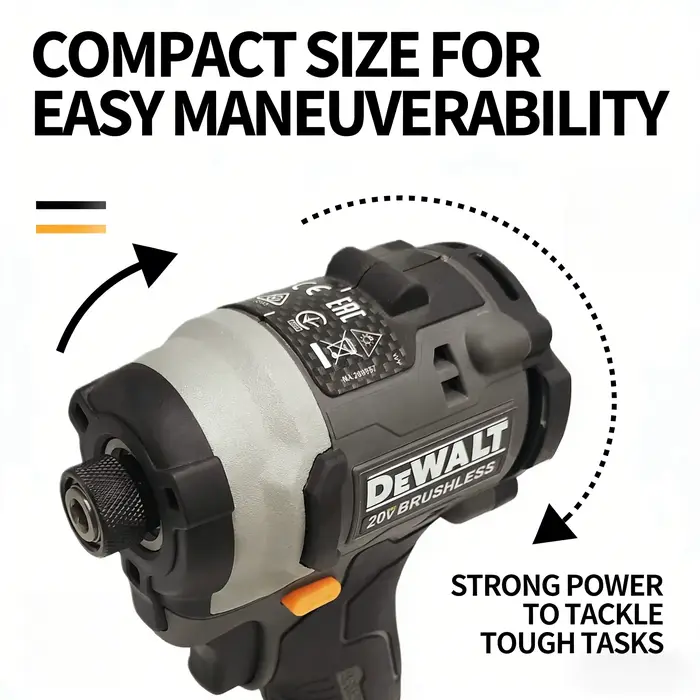 Perceuse à percussion sans fil DeWalt DCF85M : tournevis électrique multifonction