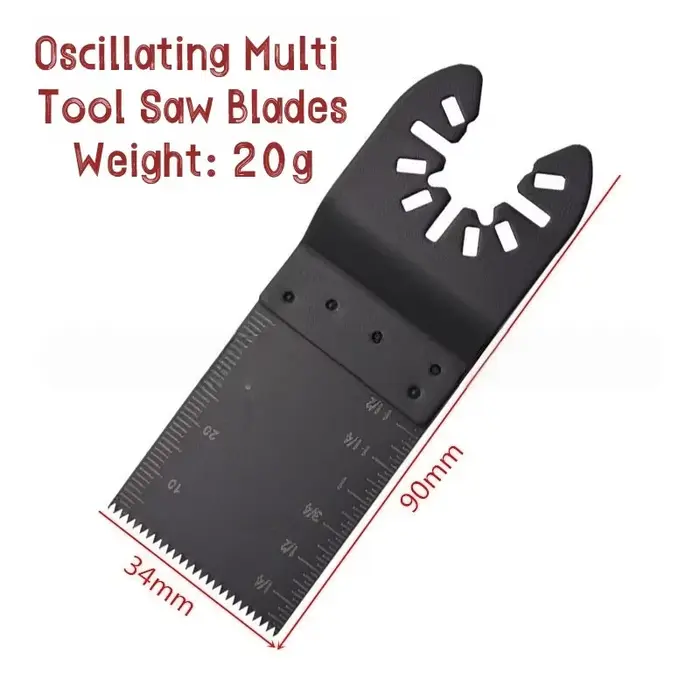 Lames de scie à outil électrique à dégagement rapide, accessoires multi-outils oscillants, lames de 