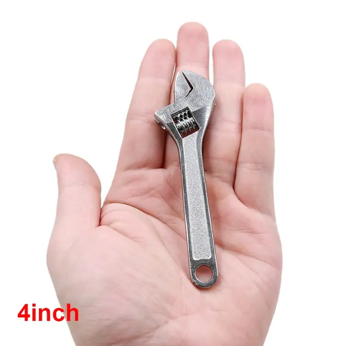 Mini clé réglable de 2.5/4 pouces