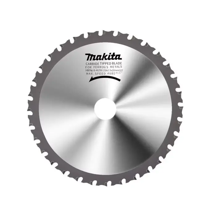 Lame de scie à métaux originale Makita B-46296, 150x20x32T, coupe rapide et lisse, accessoires pour outils de scie circulaire