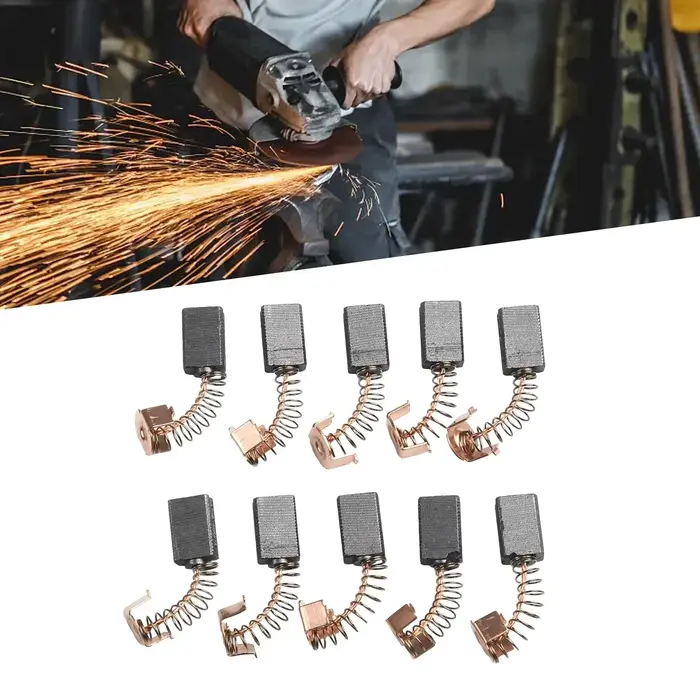 Balais de carbone de remplacement pour meuleuse d'angle Black Decker G720