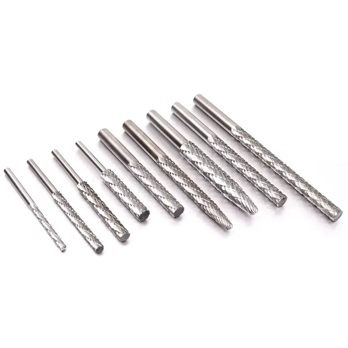 Fraise rotative en acier rapide, fraise rotative, lime, foret, mèches de gravure, fraisage pour outi