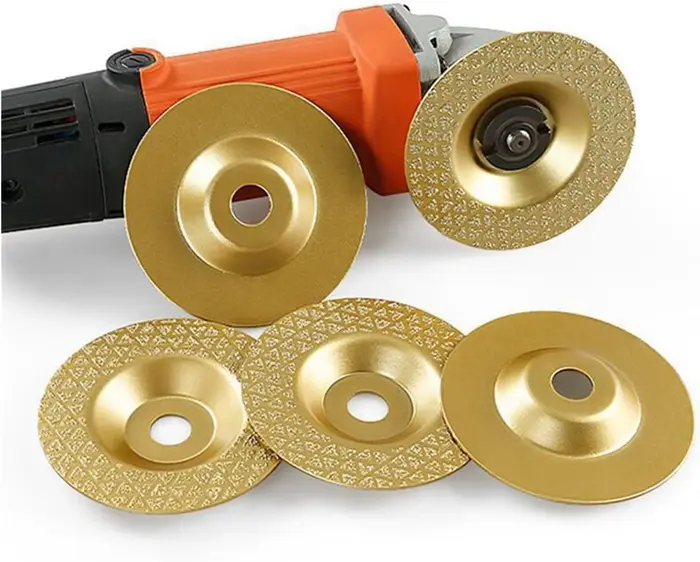 1PC 45/60/100 # Disque de meulage diamanté brasé pour meuleuse d'angle