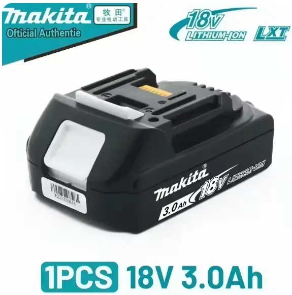 Batterie Makita 18V 100% originale, 6,0 ah, 5,0 ah, rechargeable, Li-ion, pour perceuse sans fil, cl