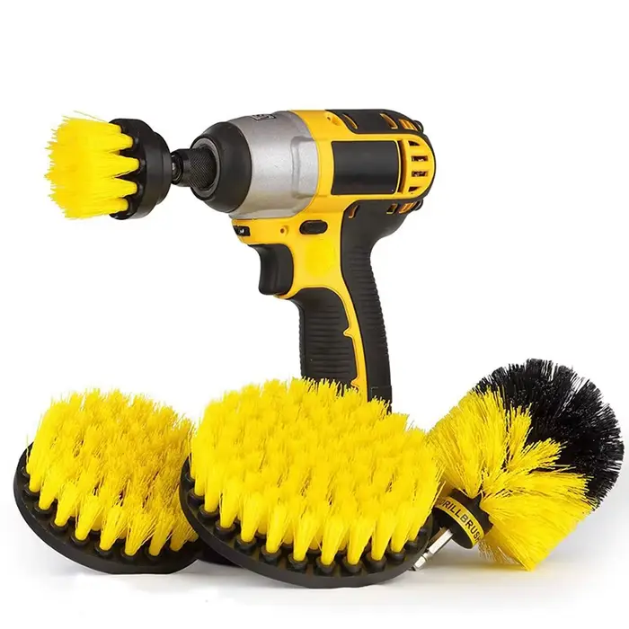 Brosse de nettoyage électrique pour perceuse 2/3.5/4/5'' pour salle de bain et baignoire – Outil