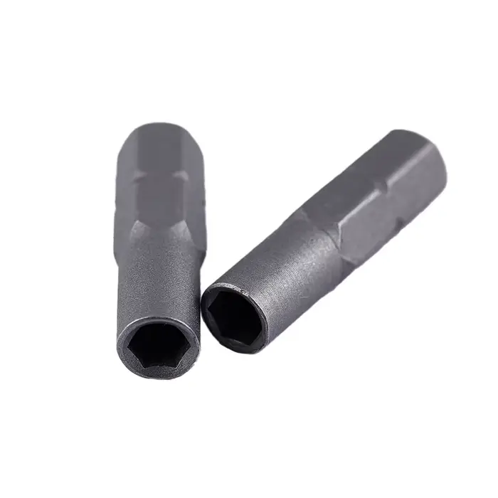 Embout de tournevis électrique Hex 1/4 ", 6.35mm, tige hexagonale à 4mm, adaptateur d'embout de tour