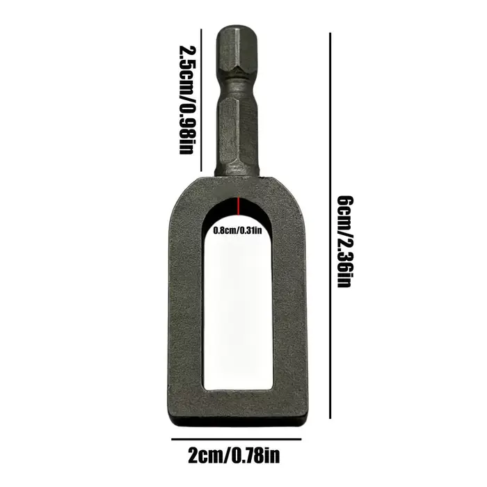 Outil de torsion de fil, embout hexagonal pour attacher les câbles, embout de perceuse pour torsion 