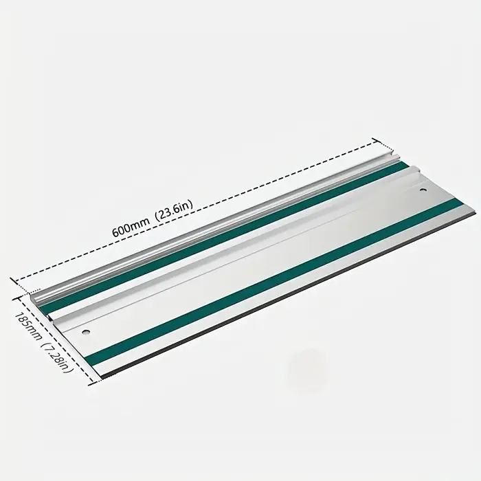 1 pièce Rail de guidage circulaire en aluminium pour scies à rail