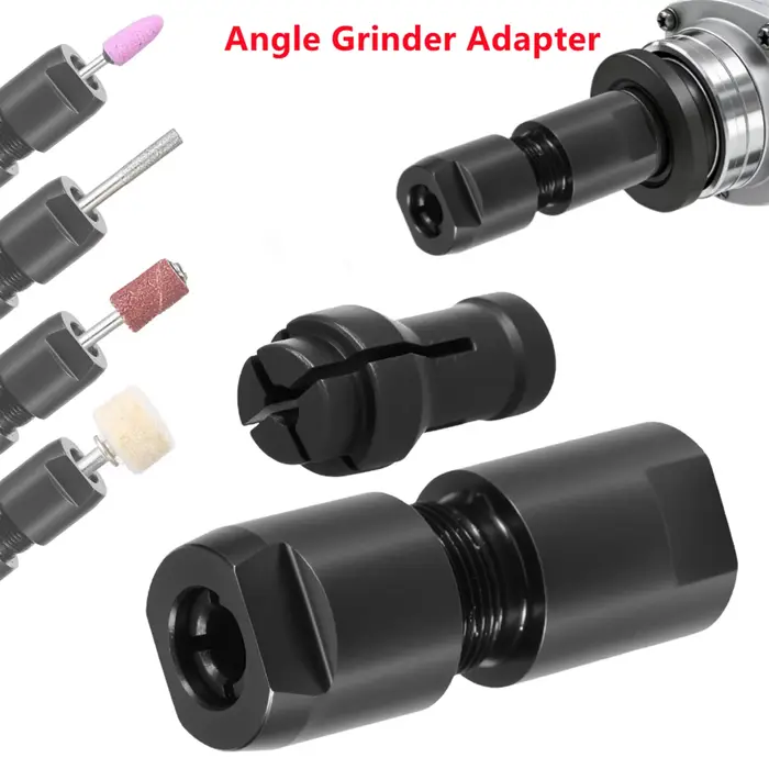 Adaptateur de meuleuse d'angle 3/6 mm modifié en mandrin