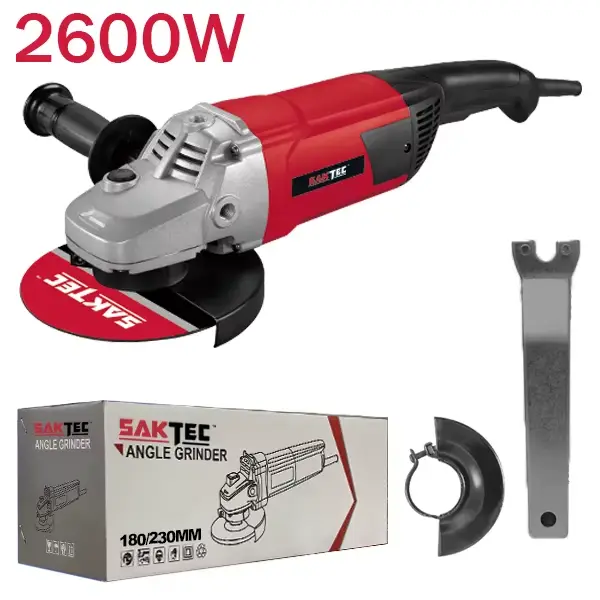 Meuleuse d'angle électrique industrielle 2600W 9 pouces 230mm 11000 tr/min haute puissance pour la d