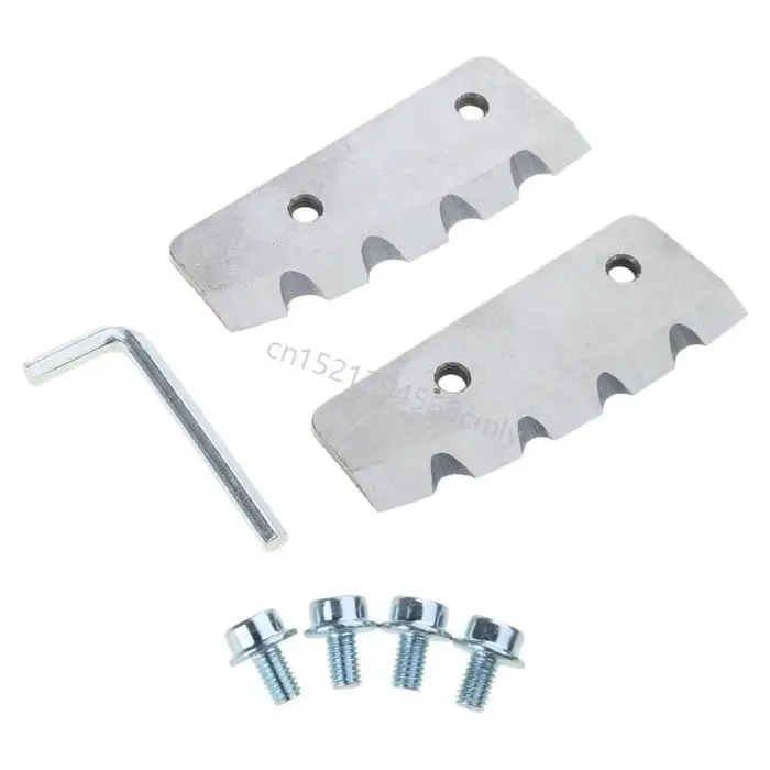Perce tarif glace en acier paire forage remplacement 6 pouces