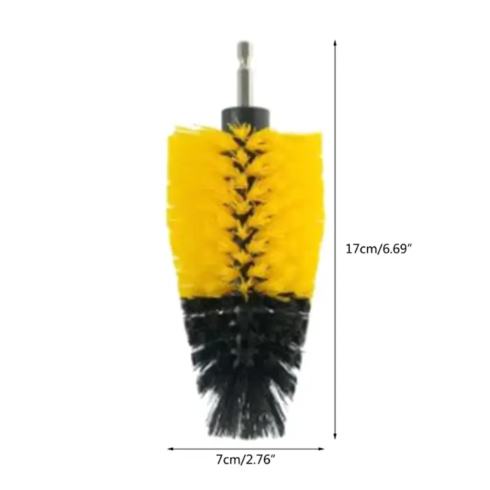 Brosse forage conique pointue pour le nettoyage des carreaux mur permettant d'économiser du temps l'énergie