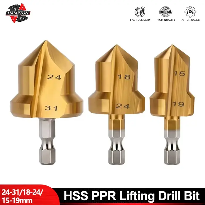 Perceuse d'étape de levage hexagonale du peu