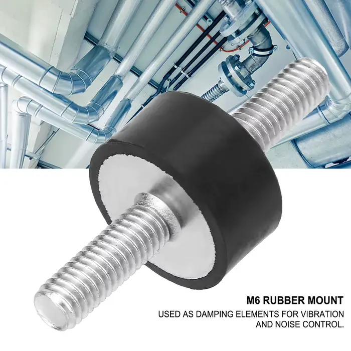 Bobine Anti-Vibration M6 support en caoutchouc M6 Silentblock M6 supports