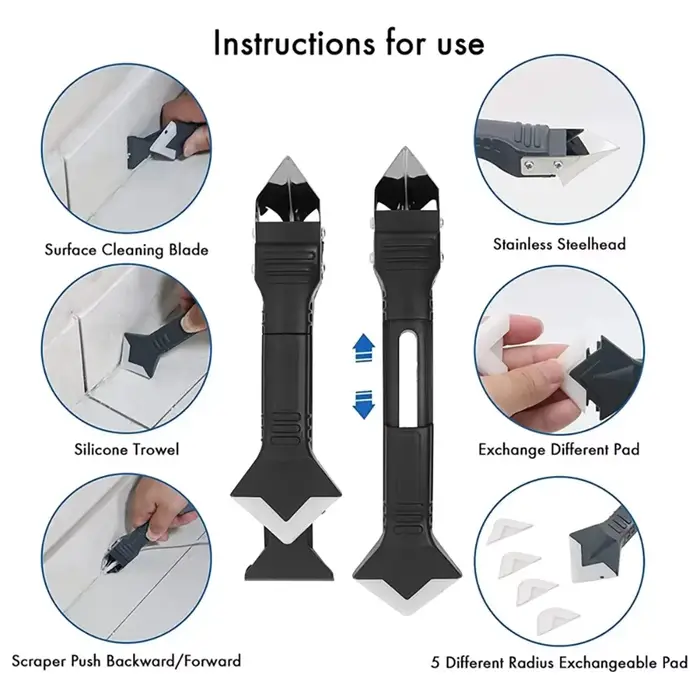 Ensembles d'outils de peinture 5 en 1