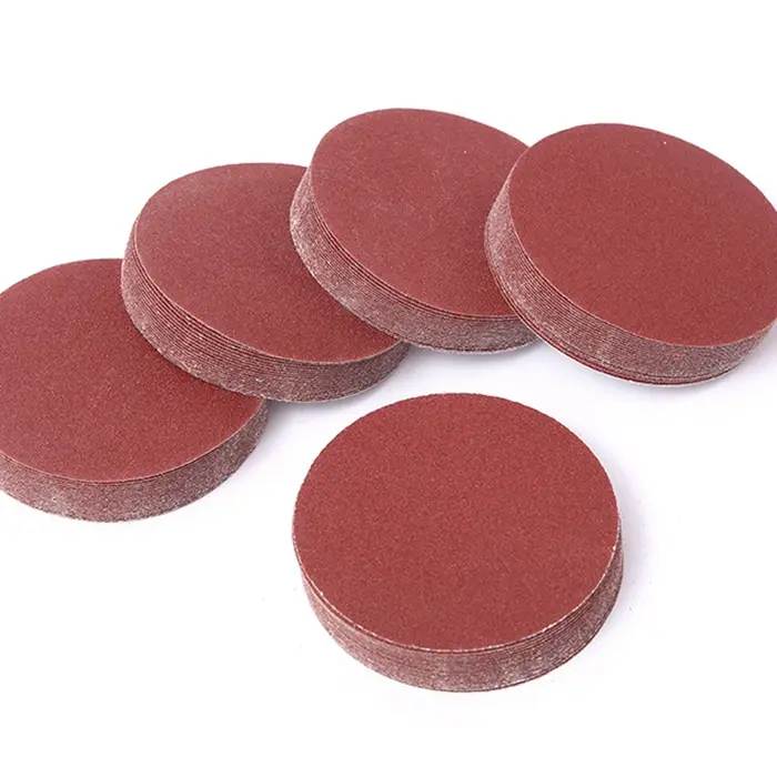 Jeu de papier abrasif 125mm, 5 pouces, grille 40-60-80-120-2000, métal poli, outils abrasifs pour le
