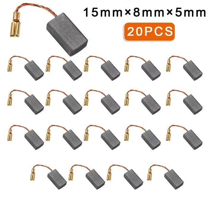 Brosses en carbone pour meuleuse d'angle de moteur Bosch
