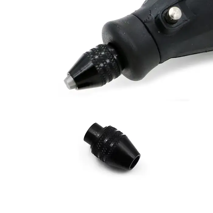 Mandrin JIGONG pour outils M7x0.75 M8x0.75, mini-mandrin universel de meulage, pince de serrage réglable 0.3 x 3.2 mm pour meuleuse électrique