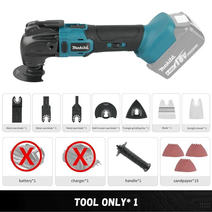 Outils électriques multifonctionnels Makita 18V