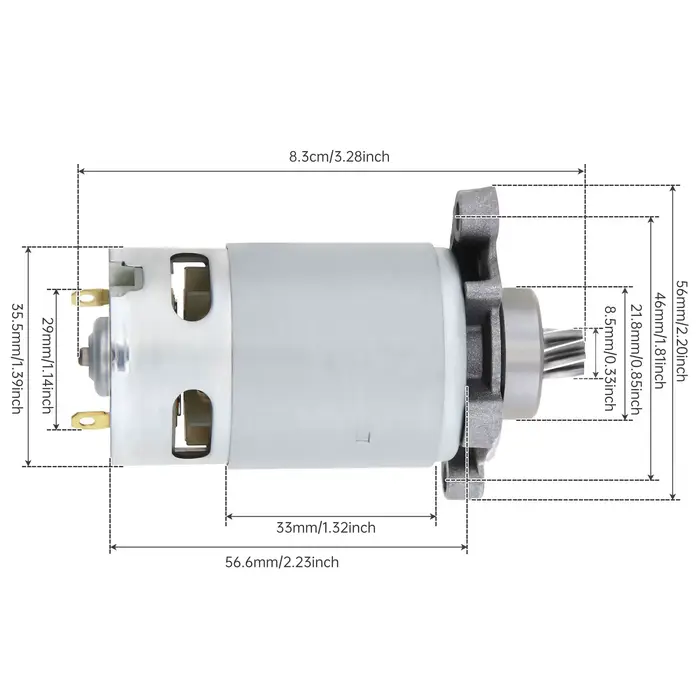 Moteur de scie alternative RS550 DC 21V