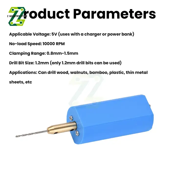 Mini perceuse électrique USB 5V