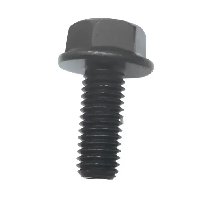 Boulon de lame de scie M8 X 20mm, filetage à main, tête hexagonale pour pièces de machine à couper, lame de scie noire 089006017064, 1 pièce