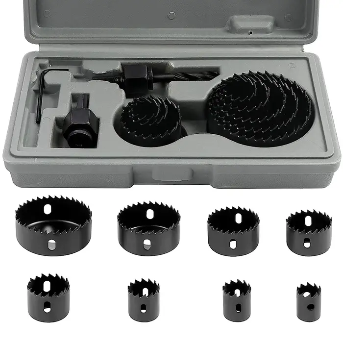 Kit de coupe de scie cloche 11 pièces/ensemble