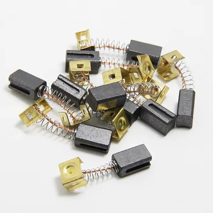 TASP – Lot de 5 paires balais de charbon 596071-00 pour Black Decker - 7.9 x 6.4 x 12.5 mm