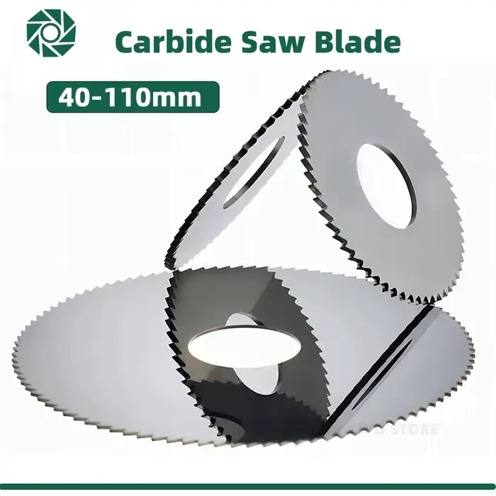 Lame de scie circulaire en carbure LiYu, diamètre 40 50 60 mm, disque de fraisage et de rainurage CN