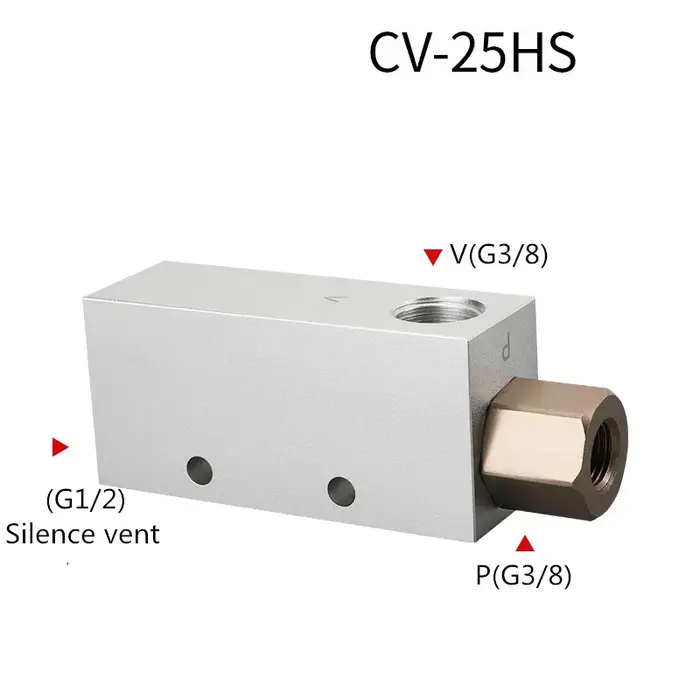 Générateur d'éjecteur de vide Éjecteur d'accès à l'air Pneumatique ACV CV-10 15 20 Vanne de commande négative Wyrzutnik Prozniowy