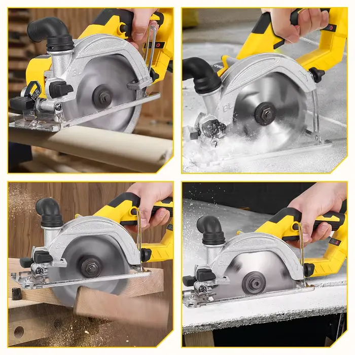MELLWIN 6 pouces scie circulaire électrique sans brosse