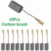 Balais de carbone 5x8x15mm, 10 pièces, pour meuleuse d'angle de moteur Bosch 15mm X 8mm X 5mm, acces