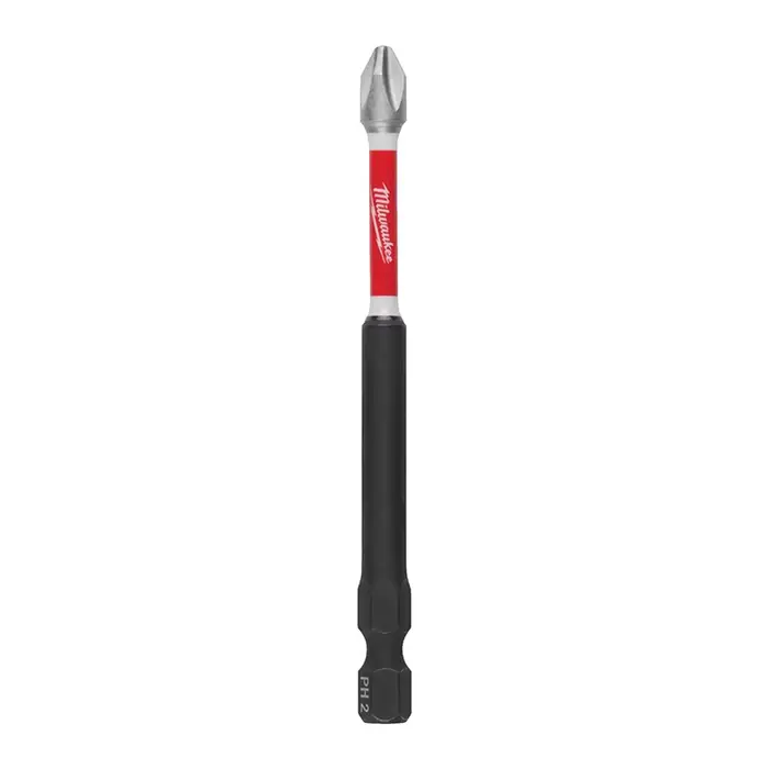 Milwaukee 48-32-5091 50 embouts de tournevis à chocs SHOCKWAVE PH2 90 mm magnétiques à couple élevé pour outils électriques