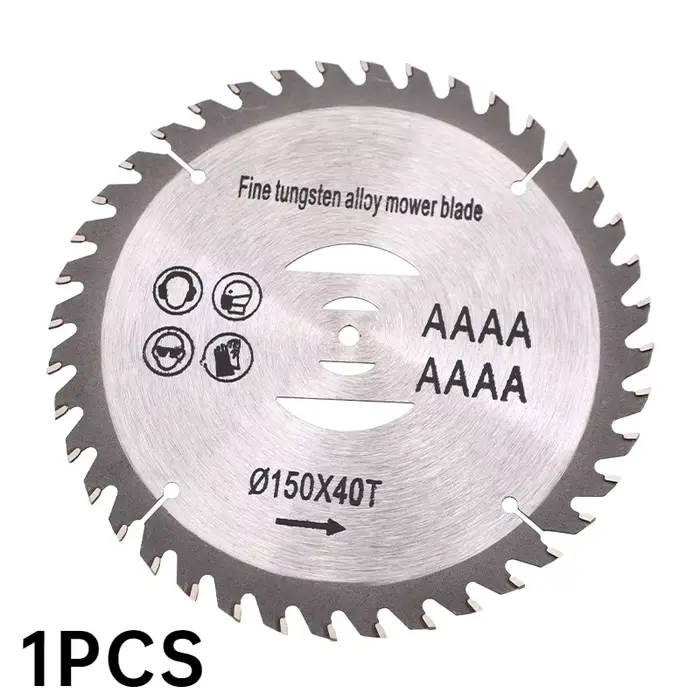Disque de coupe de 6 pouces (150 mm), mini lame de scie circulaire pour bois, plastique, métal, outi