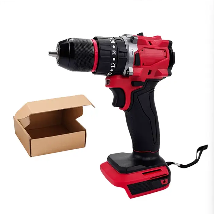 Pour Milwaukee 18V batterie perceuse électrique sans brosse 20 + 3 couple perceuse à percussion sans