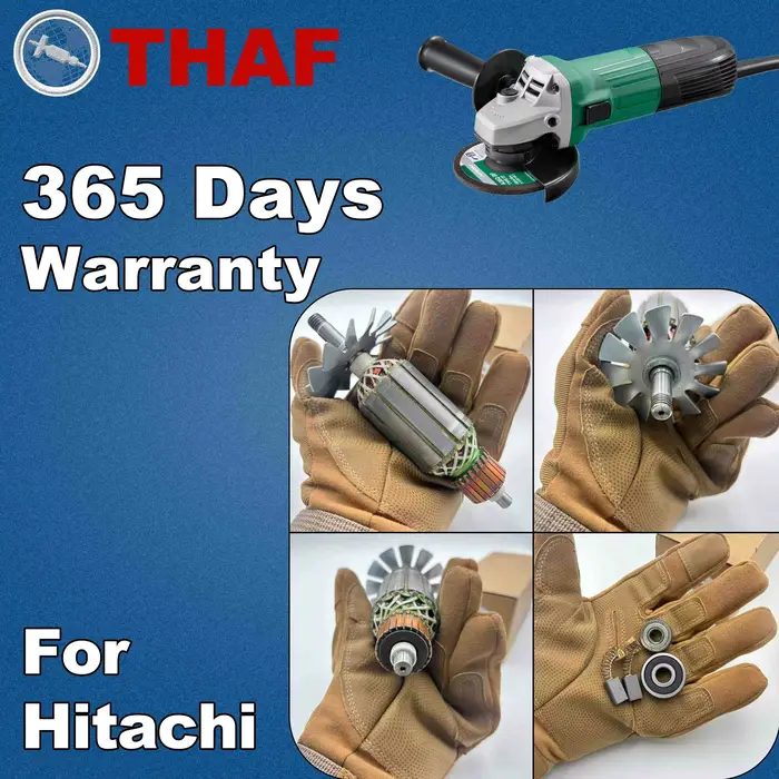 AC 220V 240V G10SS G12SS G13SS Induit Rotor pour HITACHI Meuleuse Angulaire Pièces de rechange