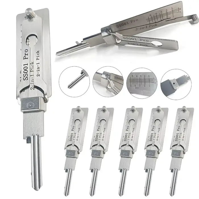 Outil de décodeur de clé en métal SS001 Pro