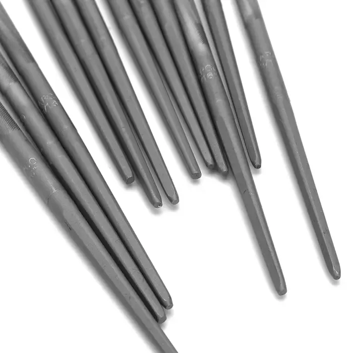 6 pièces 7/32 ''5.5mm lime de tronçonneuse ronde pour affûter des chaînes