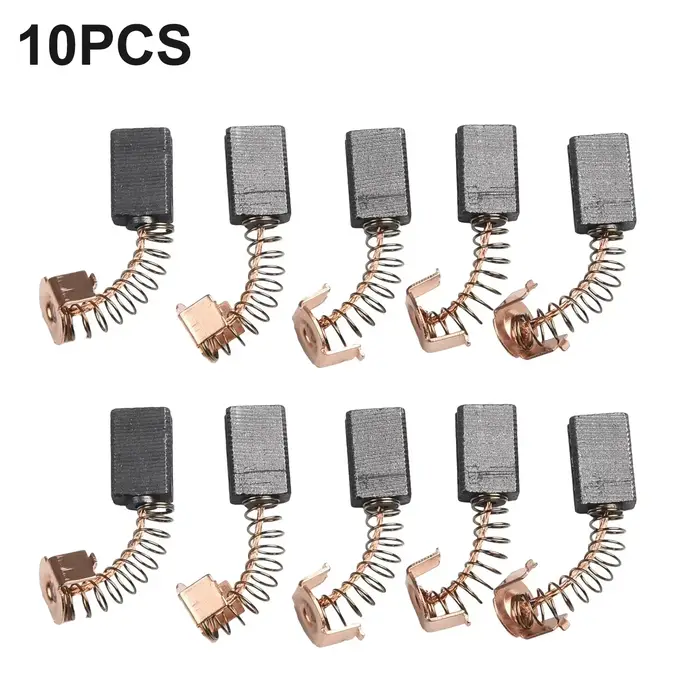Lot de 10 brosses en carbone pour meuleuse d'angle Black Decker G720