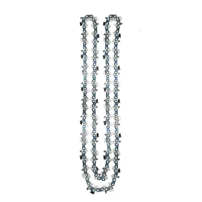 Accessoires de tronçonneuse lame de scie à chaîne ciseau complet 3/8 "(0.375") 84 maillons 76 maillo