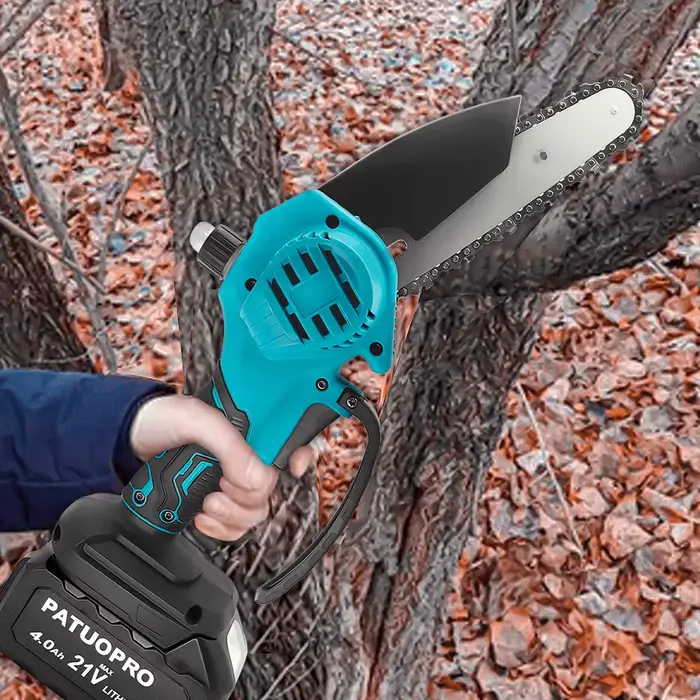 Makita – Mini scie électrique sans fil de 6 pouces, outils de jardinage pour le travail du bois, cou
