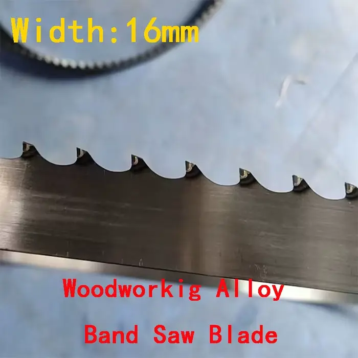 Lames de scie à ruban en alliage, largeur 20 16mm, pointe en carbure TCT 2240 3200 pour bois dur ou