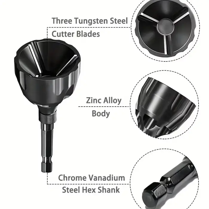 Couteau à chanfreinage cylindrique