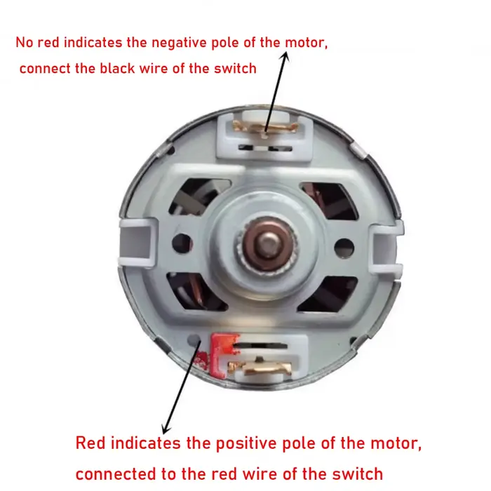 Moteur électrique 10.8V 12V 14.4V 16.8V 18V 21V 25V DC