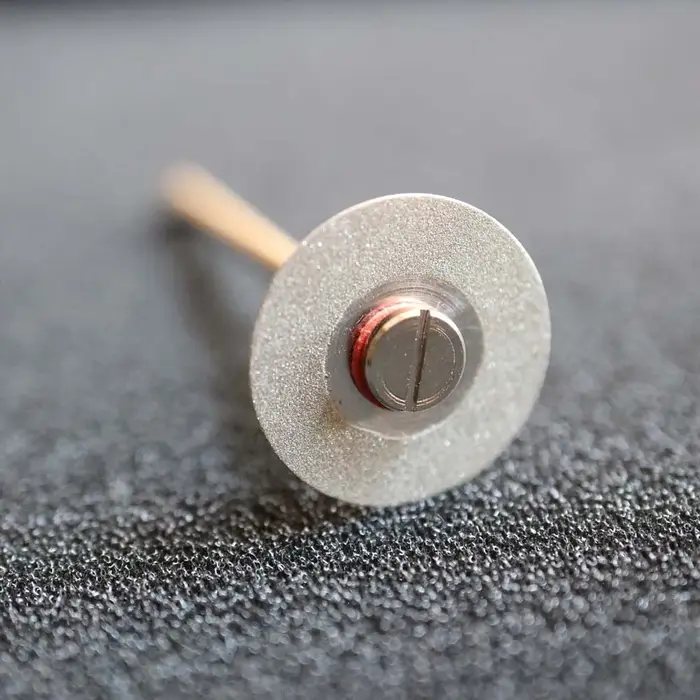 Disque à tronçonner diamant double face, ultra fin, 0.15mm, pour séparer le polissage ou le jade ave