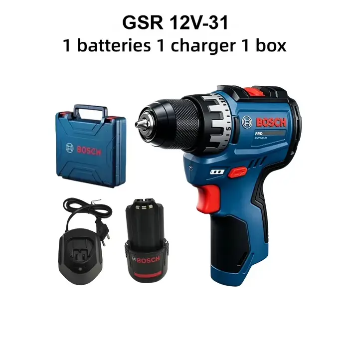Perceuse-visseuse sans fil BOSCH GSR12V-31 12V