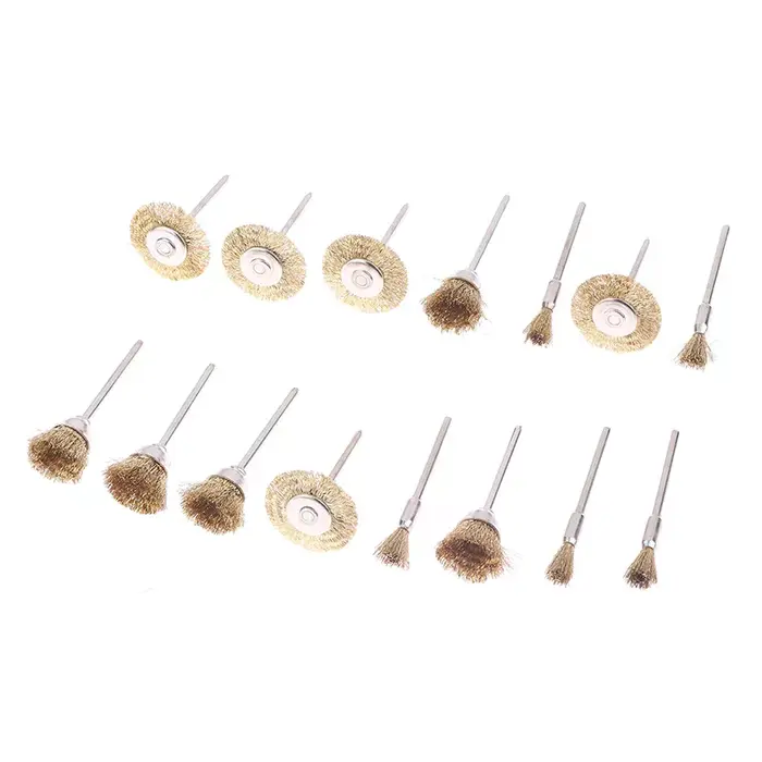 Ensemble de Mini brosses métalliques