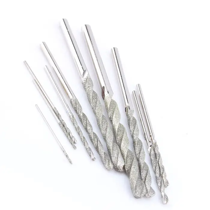 Forets pour verre, outils de perçage 10x jeu
